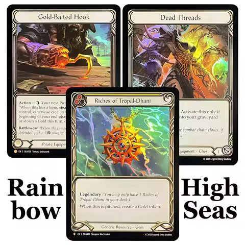 PROXY High Seas FAB Rainbow Foil Card Cogwerx Tinker Rings Palantir Aeronought Sealace Sarong TCG En