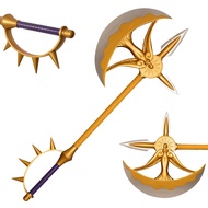 47.2" All Metal Escanor's Divine Axe Rhitta Lion's Sin of Pride Anime Seven Deadly Sins for Cosplay,
