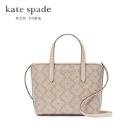 Kate Spade New York กระเป๋าโท้ท/กระเป๋าทรงสี่เหลี่ยมรุ่น Spade Flower Small Tote KH425 250 สีครีม