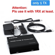 300M IP HDMI KVM Extender Over Rj45 Cat5e Cat6 Ethernet Cable Video Transmitter Receiver One / Many