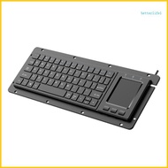 BTM 64Key Touchpads Integrated Waterproof Keyboards Supporting Win 11 Gestures for Industrial Applic
