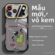 KEYOUQU | Vỏ ĐT New Star Universe Cam Trong Suốt Bao Phủ Toàn Diện Chống Sốc Disney Mickey iPhone 17