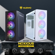 เคสคอมพิวเตอร์ NUBWO NOXIOUS รุ่น NPC-327 3 RGB Fans Included ขนาด ATX