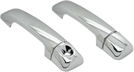 SEGADEN Chrome Plated Door Handle Cover Compatible with 2007-2021 TOYOTA Tundra (2 Doors No Passenge