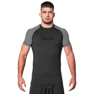 Jiu Jitsu BJJ Rash Guards, Men’s BJJ, No GI, MMA Ranked Short Sleeve Compression Base Layer Rash Gua