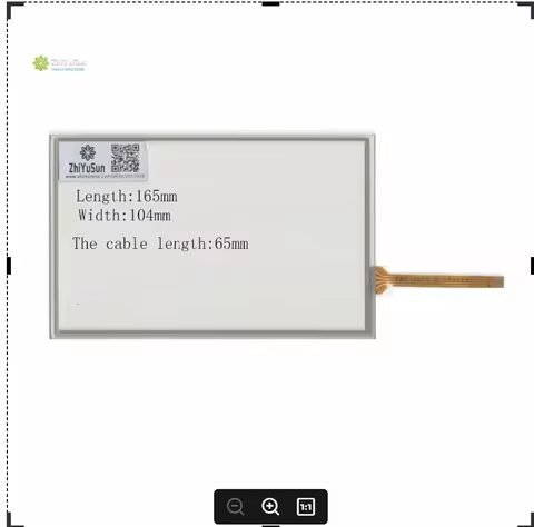 ZhiYuSun KDT-3675 165mm*104mm 7inch NEW touch screen panel 165*104 TOUCH glass sensor for DVD car on
