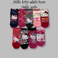 Sanrio hello kitty , little twin stars adult/teens/older children ankle socks