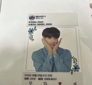 BTS love yourself tour會員限定 小卡 JK