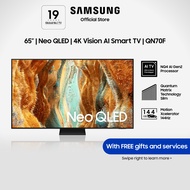 Samsung 65” Neo QLED QN70F 4K Vision AI Smart TV (2025)
