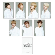 [K-POP] BTS photocard original 1set (7 sheets)