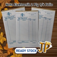 NOTA TOKO ELEKTRONIK 2 PLY 1/4 FOLIO - SIAP KIRIM