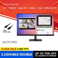 PRISM+ W270 PRO 27 WQHD [2560 x 1440] Fast-IPS Professional Monitor