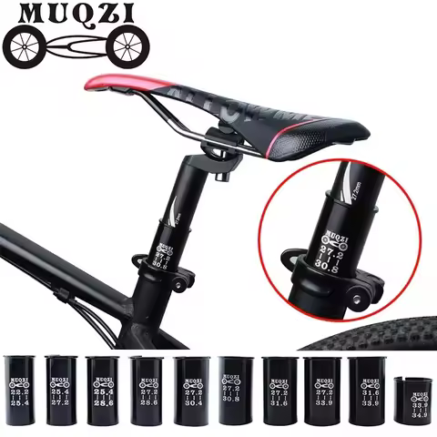 MUQZI Mountain Bike Seat Post Reducing Sleeve EIEIO Seatpost Aluminium Alloy Conversion Bushing Bicy