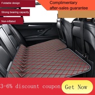 YQ8 Car Rear Mattress SUV Sleeping Mattress Warm Comfortable Foldable Design Strong Load-Bearing Non-Inflatable Travel B