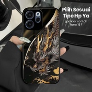 HP Oppo Reno 15 F glass Softcase - Casing Oppo Reno 15 Fhp - Cellphone Casing - U 628