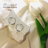 Anxiety adjustableRing (stainless steel) | Laccozy.id Anxiety Ring Stainless Steel Adjustable Ring