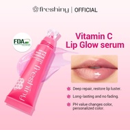 【New Arrival】Freshiny Vc Lip Brightening Serum 8g/Pcs Lightens Lip Lines Long-Lasting Moisturizing A