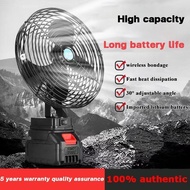 21v Cordless Fan 8-Inch Mini Fan Iron Electric Fan Portable Lithium Electric Fan Low Noise Long Batt