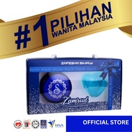 ZA63s Zafesha Foundation SET ZAMRUD dapat foundation , beauty soap ZAFESHA HQ