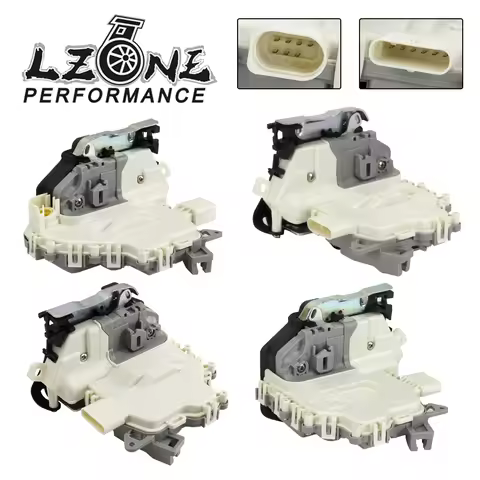Left & Right Door Lock Latch Actuator 6 Pin 7 Pin Assembly for Central Locking System Repair for Aud