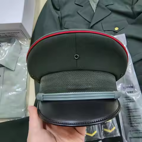 Chinese Green Uniform Informal Suit Men Spring Include Hat Cloth Shirt Accessories Seaman Air force