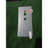 SONY Anti-scratch Hydrogel Back xperia xz2 Mate Black matte Au docomo softbank global