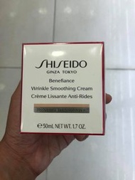 (大盒 50ml) ~ SHISEIDO 資生堂 Benefiance Wrinkle Smoothing Cream 深層活膚抗皺乳霜~到期日: 2021年 09月
