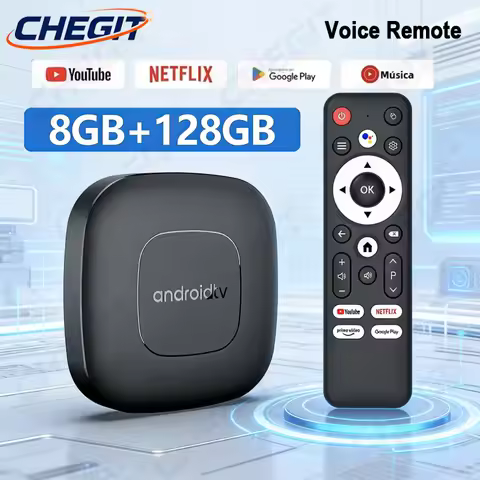 Android 16 Smart TV Box Dual Wifi6 Support Netflix Fire Stick Tv 4K Android Tv Set Top Box 8GB+128GB
