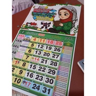 KALENDAR KUDA ISLAMIK | KALENDAR DINDING | KALENDAR FULL CUTI SEKOLAH 2026