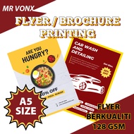 A5 SIZE FLYER PRINTING | 128 GSM ARTPAPER | FAST PRINTING
