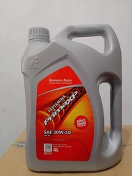 oli Pertamina prima XP galon 4 liter sae 20w-50 ORIGINAL ( Oli mobil)