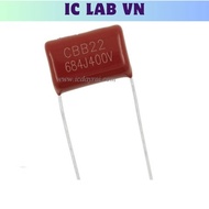 [10 Pieces]- Capacitor 680nF/400V 400V684J Ic Lab VN