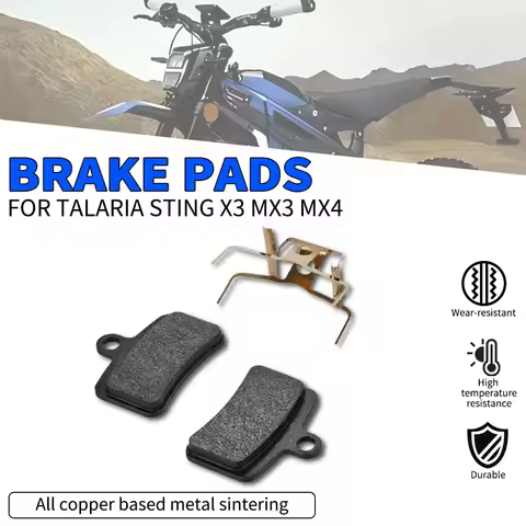 Disc Brake Pads Motorcycle Accessories Brake Pads All-copper-based Metal Sintered For TALARIA STING 