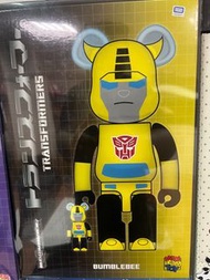 BE@RBRICK 庫柏力克熊 bearbrick OPTIMUS PRIME 變形金剛 大黃蜂100％ &amp; 400％