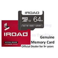 Iroad 64Gb Memory Card - Genuine Micro SD Card - Iroad Singapore Official Dealer - Auto Edition