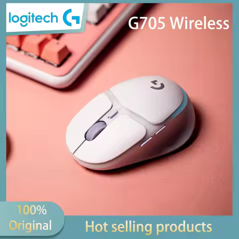 Logitech G705 Wireless Gaming Mouse Customizable LIGHTSYNC RGB Lighting Lightspeed Wireless Bluetoot