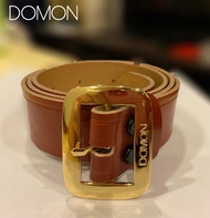 เข็มขัดนักเรียน#Domonสีน้ำตาล