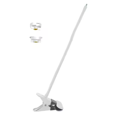 Mount for HelloBaby HB65/HB6550/HB6550 pro/HB66/HB248, Flexible Clip Clamp Mount Long Gooseneck for 