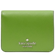 Kate Spade Madison Saffiano Leather Small Bifold Wallet in Turtle Green kc581