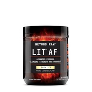 BEYOND RAW LIT AF | Advanced Formula Clinical Strength Pre-Workout Powder | Contains Caffeine, L-Cit