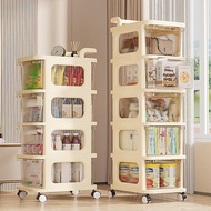 Kitchen Organizer Storage Multi-Purpose Movable Trolley Trolley with drawers Storage With Handle