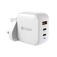 Mazer Charger 70W 100W 140W 165W GAN Prestige Fast Charging Charger USB-C + USB-A with Travel Pin