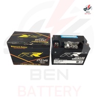 แบตเตอรี่ ยี่ห้อ RR  รุ่น JTZ 14S 12V12Ah แบตแห้ง BIGBIKE แบตเตอรี่มอเตอร์ไซค์