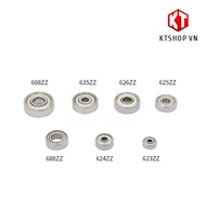Bearings 608ZZ, 623ZZ, 624ZZ, 625ZZ, 626ZZ, 635ZZ, 688ZZ, 693ZZ, 6000ZZ, MR84ZZ, MR105ZZ