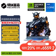 机械革命耀世16Pro英特尔酷睿14代i7 16英寸游戏笔记本电脑（i7-14650HX 32G 1T RTX4060 240HZ 2.5K灰）