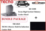 TECNO HOOD AND HOB FOR BUNDLE PACKAGE ( KD 3288 &amp; TIH 282S ) / FREE EXPRESS DELIVERY
