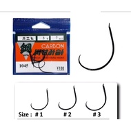 MATA JAPANESE CARBON SHRIMP HOOK 1045 1060 1061 1062