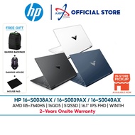 HP Gaming Laptop (R5-7640HS/16GD5/512SSD) 16-S0038AX/16-S0039AX/16-S0040AX