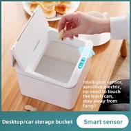 Smart  car Trash Bin/Smart Sensor Dust Bin / Intelligent Trash Bin / Office desk  Home Kitchen Waste
