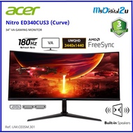 Acer Gaming Monitor - Acer Nitro ED340CUS3 (Curve)